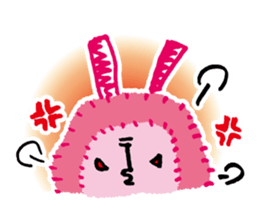 Fluffy and Soft Rabbit sticker #5472101