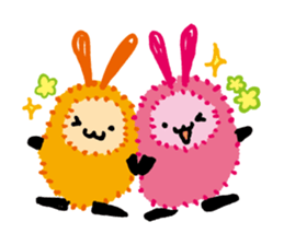 Fluffy and Soft Rabbit sticker #5472109
