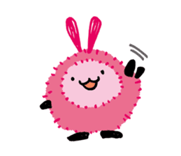 Fluffy and Soft Rabbit sticker #5472121