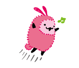 Fluffy and Soft Rabbit sticker #5472123