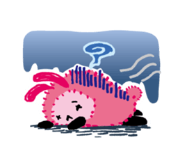 Fluffy and Soft Rabbit sticker #5472127