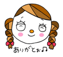 A saucy young son. sticker #5472413