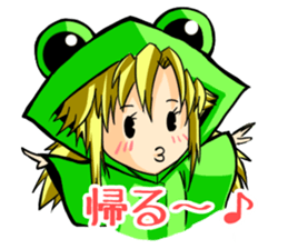 a flog Sticker sticker #5472665