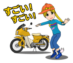 Reyna's dream be a rider. sticker #5472705