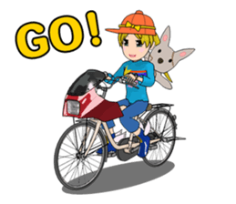 Reyna's dream be a rider. sticker #5472709