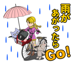 Reyna's dream be a rider. sticker #5472712