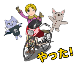 Reyna's dream be a rider. sticker #5472713