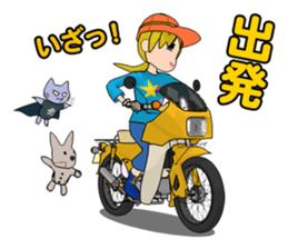 Reyna's dream be a rider. sticker #5472719