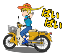 Reyna's dream be a rider. sticker #5472727