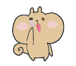 The daily life of squirrels sticker #5472827