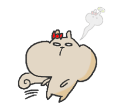 The daily life of squirrels sticker #5472829