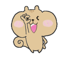 The daily life of squirrels sticker #5472844