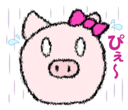 Pig wife sticker #5473034