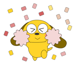 Small dog that always healthy sticker #5473112