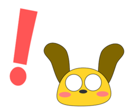 Small dog that always healthy sticker #5473115