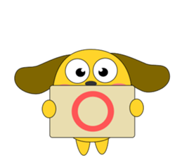 Small dog that always healthy sticker #5473118