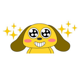 Small dog that always healthy sticker #5473130