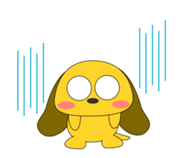 Small dog that always healthy sticker #5473131