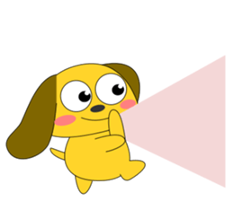 Small dog that always healthy sticker #5473137