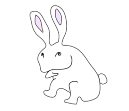 Rabbit Cool Gallery sticker #5473300
