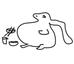 Rabbit Cool Gallery sticker #5473303