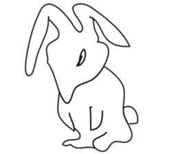 Rabbit Cool Gallery sticker #5473312