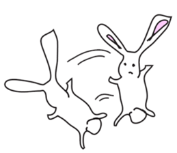 Rabbit Cool Gallery sticker #5473313