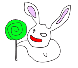 Rabbit Cool Gallery sticker #5473319