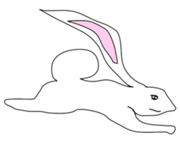 Rabbit Cool Gallery sticker #5473331