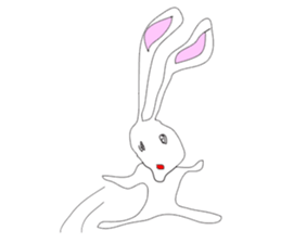 Rabbit Cool Gallery sticker #5473332