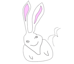 Rabbit Cool Gallery sticker #5473334