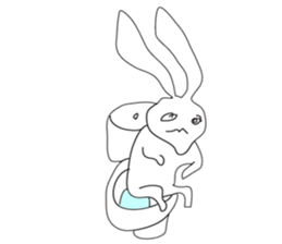 Rabbit Cool Gallery sticker #5473335