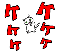 troublecat komaneko-chan and mr10000yen sticker #5473672