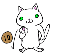 troublecat komaneko-chan and mr10000yen sticker #5473696