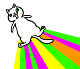 troublecat komaneko-chan and mr10000yen sticker #5473698