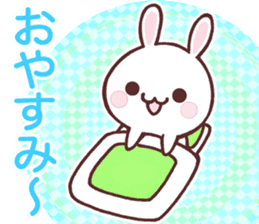 Rabbit heaven sticker #5473926