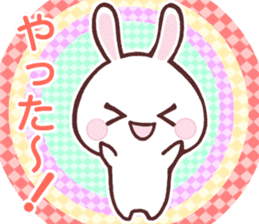 Rabbit heaven sticker #5473929