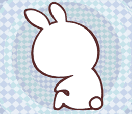 Rabbit heaven sticker #5473938