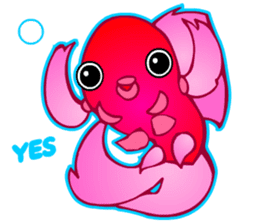 Cool Goldfish chan (English) sticker #5474343