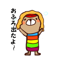 nijiiro kuma sticker #5474432