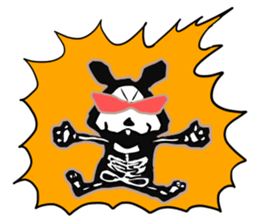 AMAMI dark rabbit sticker #5475056