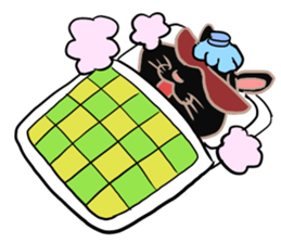 AMAMI dark rabbit sticker #5475057