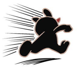 AMAMI dark rabbit sticker #5475058