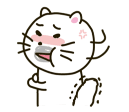 Phoca largha Cat sticker #5475188