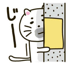 Phoca largha Cat sticker #5475195