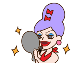 Drag queen stickers in English sticker #5475378