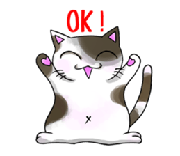 Cat Zanmai sticker #5475464