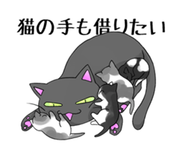 Cat Zanmai sticker #5475491