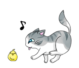 Cat Zanmai sticker #5475498