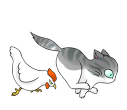 Cat Zanmai sticker #5475499